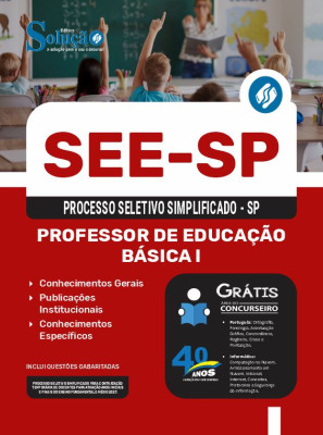 Apostila Processo Seletivo Simplificado SEE-SP 2024 - Professor de Educação Básica I - Imagem 2