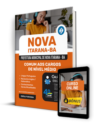 Apostila Prefeitura de Nova Itarana - BA 2024 - Comum aos Cargos de Nível Médio - Imagem 1