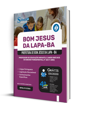 Apostila Prefeitura de Bom Jesus da Lapa - BA 2024 - Professor de Educação Infantil e Anos Iniciais do Ensino Fundamental (1º ao 5º Ano) - Imagem 2