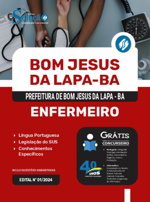 Apostila Prefeitura de Bom Jesus da Lapa - BA em PDF 2024 - Enfermeiro - Imagem 1