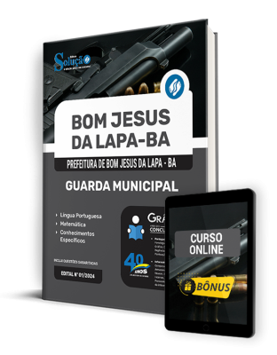 Apostila Prefeitura de Bom Jesus da Lapa - BA 2024 - Guarda Municipal - Imagem 1