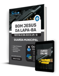 Capa Apostila Prefeitura de Bom Jesus da Lapa - BA 2024 - Guarda Municipal