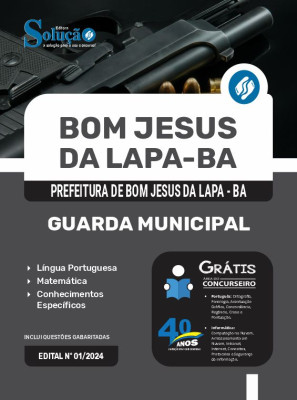 Apostila Prefeitura de Bom Jesus da Lapa - BA 2024 - Guarda Municipal - Imagem 3