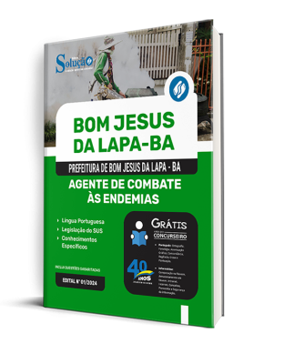 Apostila Prefeitura de Bom Jesus da Lapa - BA 2024 - Agente de Combate às Endemias - Imagem 2