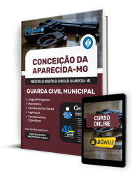 Capa Apostila Prefeitura de Conceição da Aparecida - MG 2024 - Guarda Civil Municipal