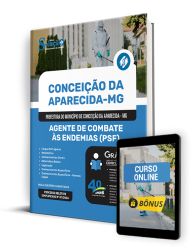 Capa Apostila Prefeitura de Conceição da Aparecida - MG 2024 - Agente de Combate às Endemias (PSF)