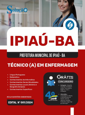 Apostila Prefeitura de Ipiaú - BA 2024 - Técnico(a) em Enfermagem  - Imagem 3