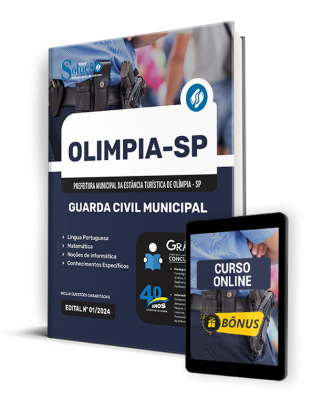 Apostila Prefeitura de Olímpia - SP 2024 - Guarda Civil Municipal - Imagem 1