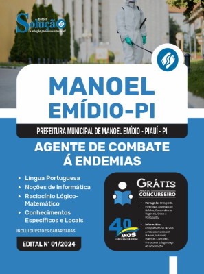 Apostila Prefeitura de Manoel Emídio - PI 2024 - Agente de Combate a Endemias - Imagem 3