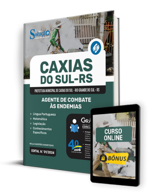 Apostila Prefeitura de Caxias do Sul - RS 2024 - Agente de Combate às Endemias - Imagem 1