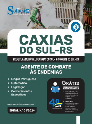 Apostila Prefeitura de Caxias do Sul - RS 2024 - Agente de Combate às Endemias - Imagem 3