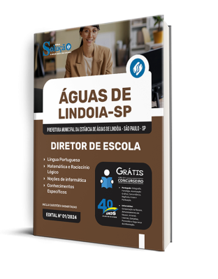 Apostila Prefeitura da Estância de Águas De Lindóia - SP 2024 Diretor de Escola - Imagem 2