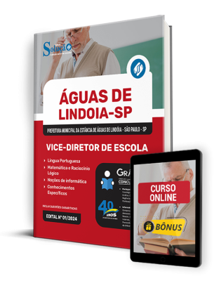 Apostila Prefeitura da Estância de Águas De Lindóia - SP 2024 Vice-Diretor de Escola  - Imagem 1