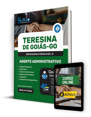 Apostila Prefeitura de Teresina - GO 2024 - Agente Administrativo