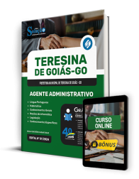Capa Apostila Prefeitura de Teresina - GO 2024 - Agente Administrativo