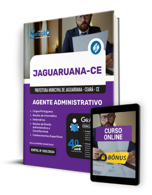 Apostila Prefeitura de Jaguaruana - CE 2024 - Agente Administrativo - Imagem 1