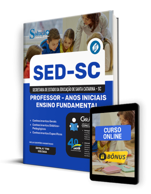 Apostila SED SC 2024 - Professor - Anos Iniciais Ensino Fundamental