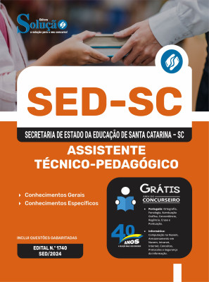 Apostila SED SC  - Professor - Assistente Técnico-Pedagógico - Imagem 3