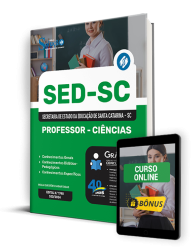 Capa Apostila SED-SC 2024 - Professor - Ciências