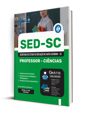 Apostila SED-SC 2024 - Professor - Ciências - Imagem 2