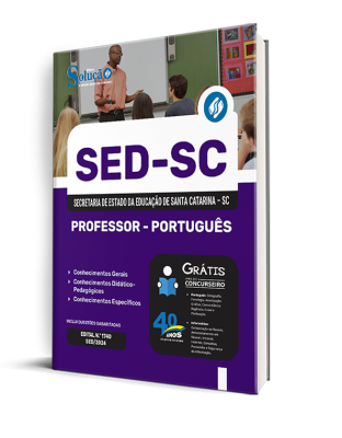 Apostila SED-SC 2024 - Professor - Português - Imagem 2