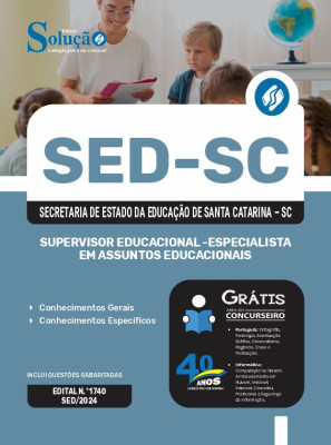 Apostila SED-SC  - Supervisor Educacional - Especialista em Assuntos Educacionais - Imagem 3