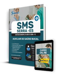 Capa Apostila SMS Serra - ES 2024 - Auxiliar de Saúde Bucal