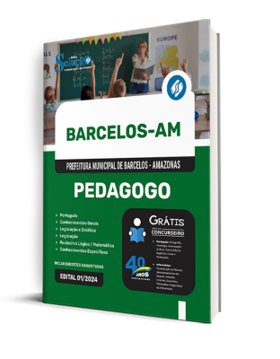 Apostila Prefeitura de Barcelos - AM 2024 - Pedagogo - Imagem 2