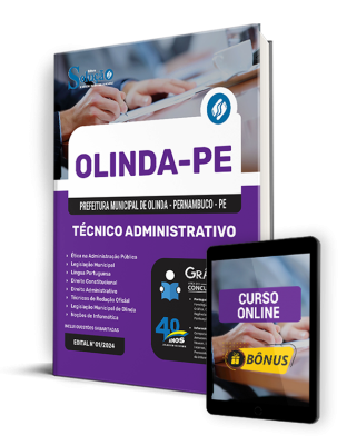 Apostila Prefeitura de Olinda - PE 2024 - Técnico Administrativo