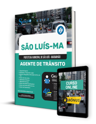 Capa Apostila Prefeitura de São Luís - MA 2024 - Agente de Trânsito