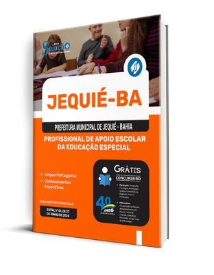 Apostila Prefeitura de Jequié - BA 2024 - Profissional de Apoio Escolar da Educação Especial - Imagem 2