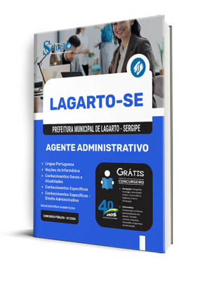 Apostila Prefeitura de Lagarto - SE 2024 - Agente Administrativo - Imagem 2