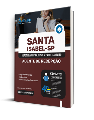 Apostila Prefeitura de Santa Isabel - SP 2024 - Agente de Recepção - Imagem 2