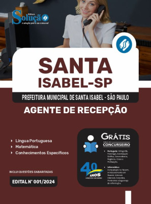 Apostila Prefeitura de Santa Isabel - SP  - Agente de Recepção - Imagem 3