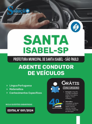 Apostila Prefeitura de Santa Isabel - SP  - Agente Condutor de Veículos - Imagem 3