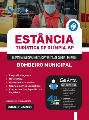 Apostila Prefeitura de Olímpia - SP 2024 - Bombeiro Municipal - Imagem 3