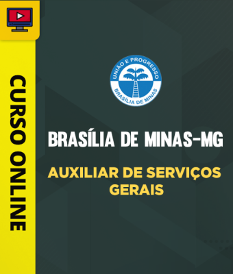 Curso Prefeitura de Brasília de Minas-MG - Auxiliar de Serviços Gerais - Imagem 1