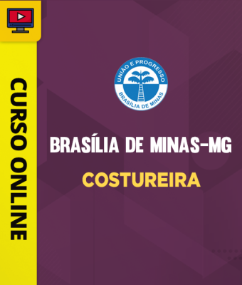 Curso Prefeitura de Brasília de Minas-MG - Costureira - Imagem 1