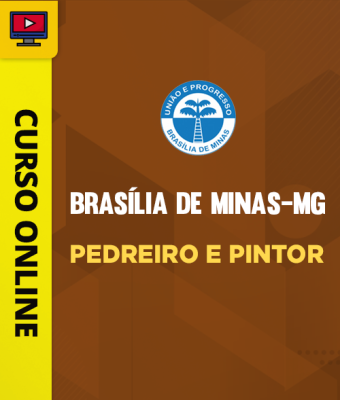 Curso Prefeitura de Brasília de Minas-MG - Pedreiro e Pintor - Imagem 1