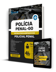 Capa Apostila Polícia Penal - GO 2024 - Policial Penal