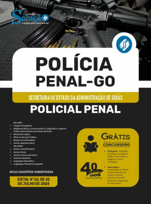 Apostila Polícia Penal - GO 2024 - Policial Penal - Imagem 3