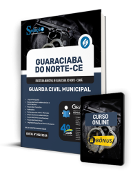 Capa Apostila Prefeitura de Guaraciaba do Norte - CE 2024 - Guarda Civil Municipal