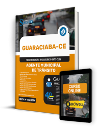 Capa Apostila Prefeitura de Guaraciaba do Norte - CE 2024 - Agente Municipal de Trânsito