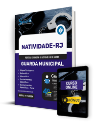 Capa Apostila Prefeitura de Natividade - RJ 2024 - Guarda Municipal