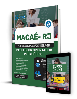 Apostila Prefeitura de Macaé - RJ  - Professor Orientador Pedagógico - Imagem 1