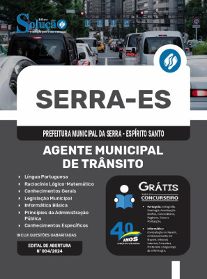 Apostila Prefeitura de Serra - ES 2024 - Agente Municipal de Trânsito - Imagem 3