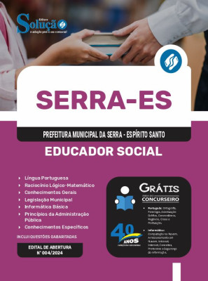 Apostila Prefeitura de Serra - ES 2024 - Educador Social - Imagem 3