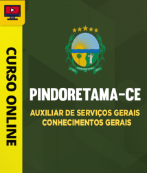 Capa Curso Prefeitura de Pindoretama-CE - Auxiliar de Serviços Gerais - Conhecimentos Gerais
