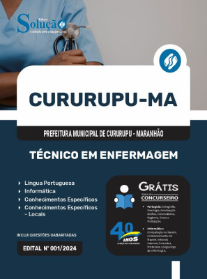 Apostila Prefeitura de Cururupu - MA  - Técnico em Enfermagem - Imagem 3