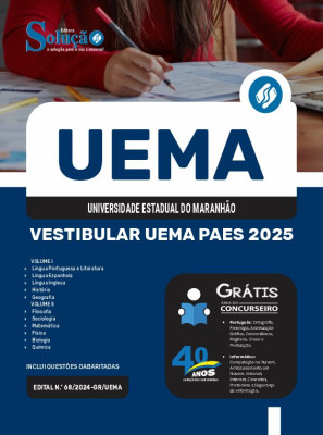 Apostila UEMA 2024 - Vestibular PAES - Imagem 3